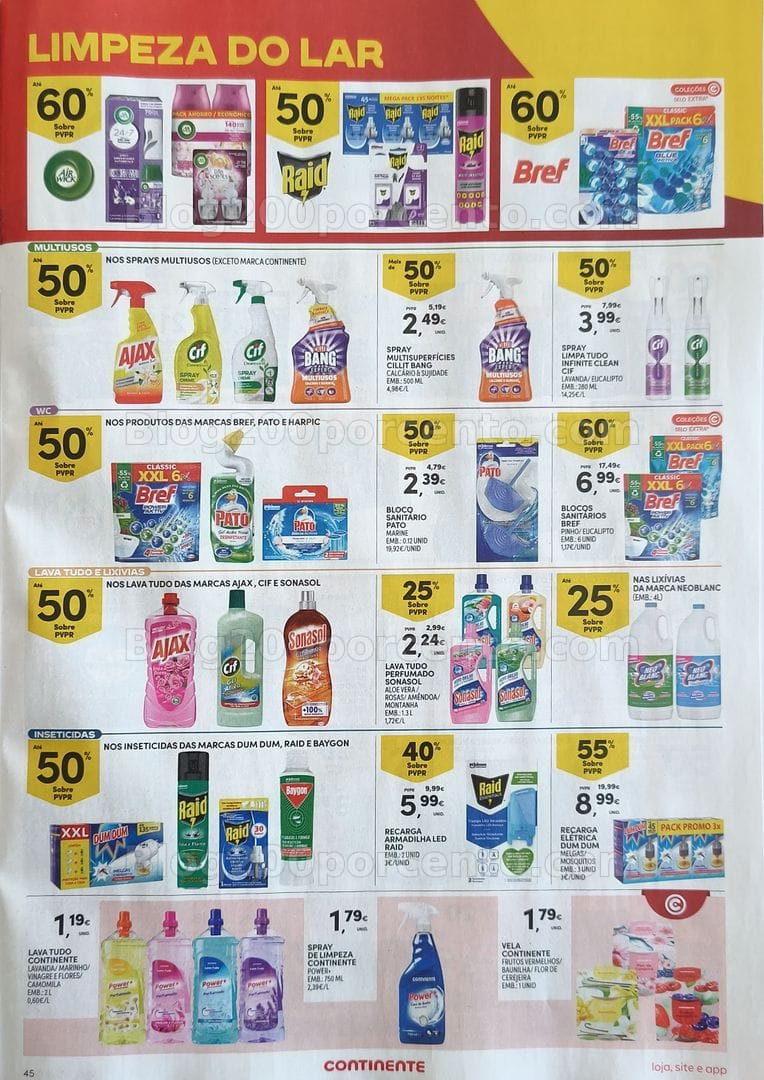 Antevisão Folheto CONTINENTE Promoções de 7 a 13 julho